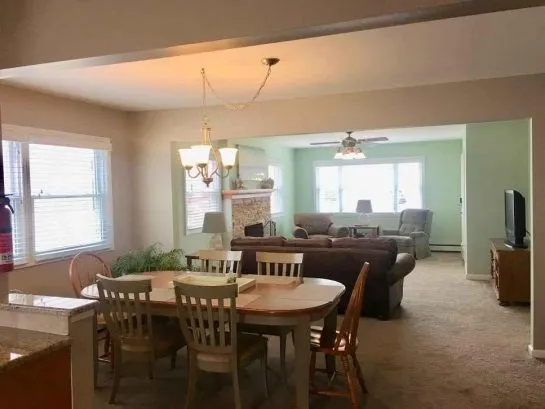 Unit 1 Living Dining/Living Area