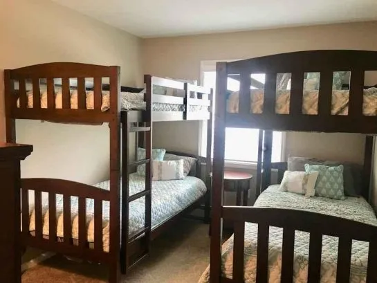 Unit 1 Bedroom #3 - 4 Single Beds
