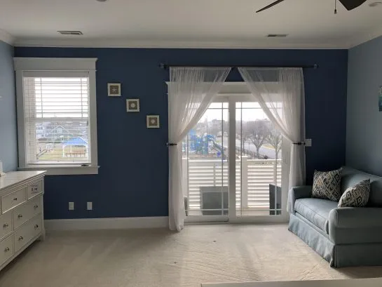 Master Bdr - Twin Couch and Deck