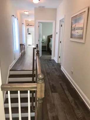 upstairs hallway