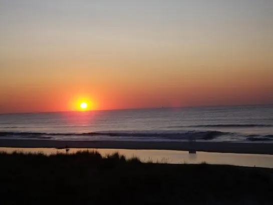 Sunrise from 1st floor deck