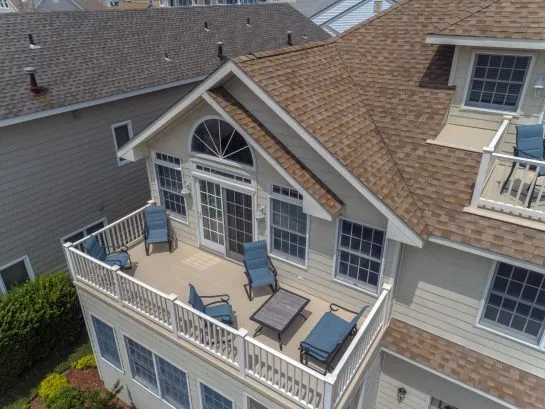 2 spacious decks off of great room and master suite