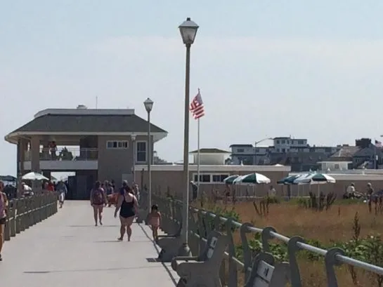 SL boardwalk to North Pavilion 