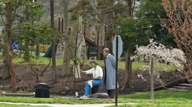 life-sized sculptures by Seward Johnson