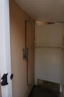 Outside shower