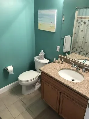 Hall bathroom