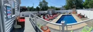 Private back yard