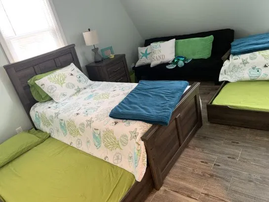 Trundle beds shown