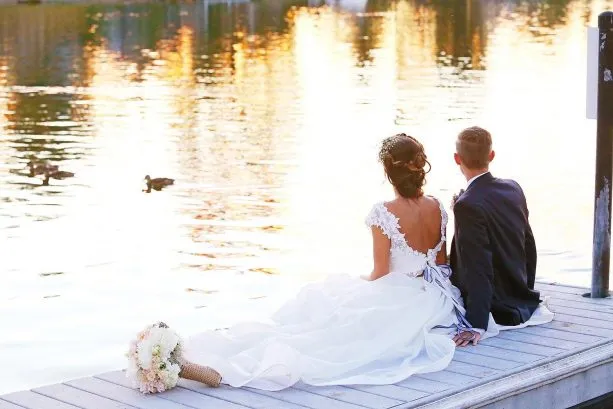 Inspiration -- A floating dock lets you get up close and personal with the calm protected bay.