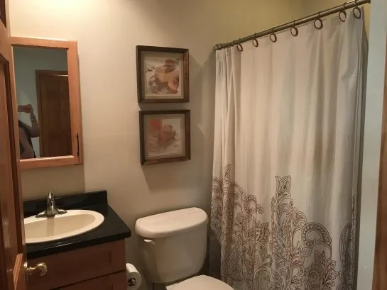 second floor bathroom