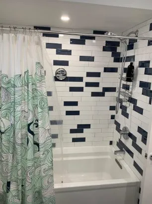 Hall Bathroom shower