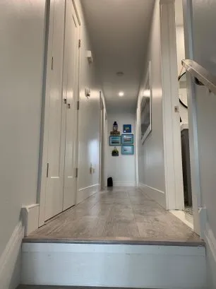 New hardwood flooring