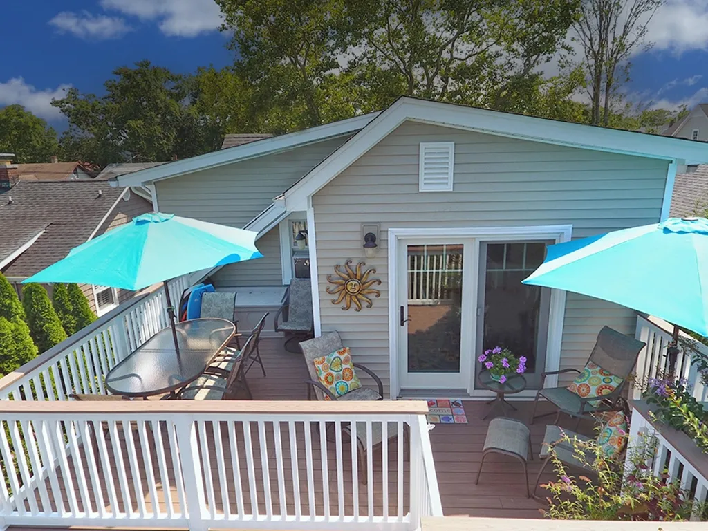 Everyone loves the spacious deck!
