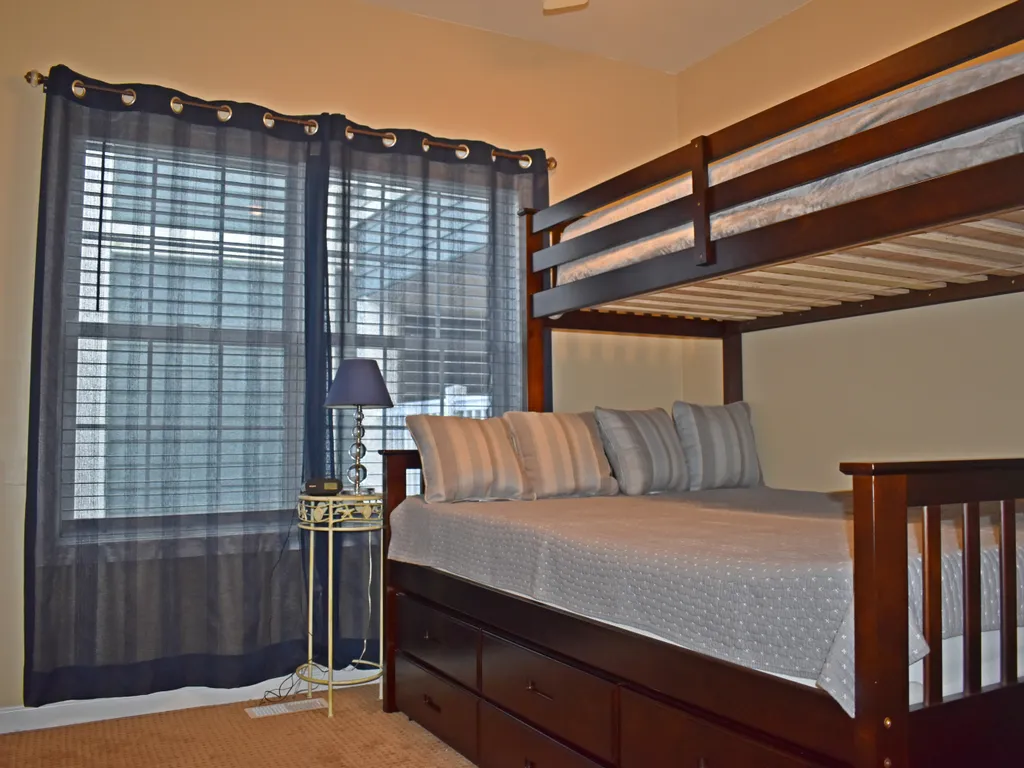Bedroom #2 with twin over queen