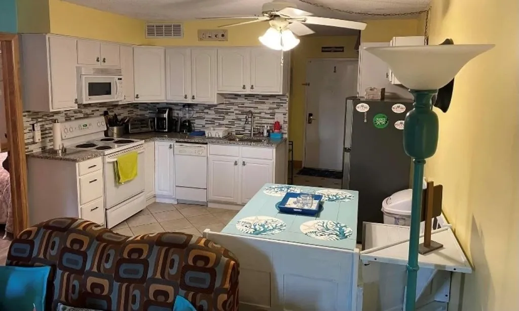 Kitchen view from Living room