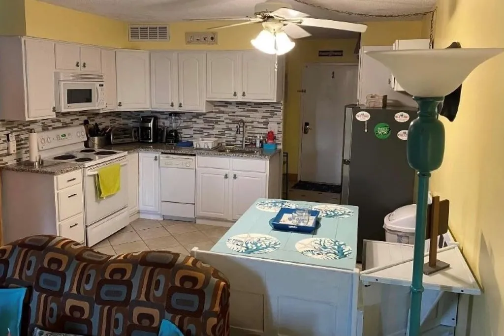 Kitchen view from Living room