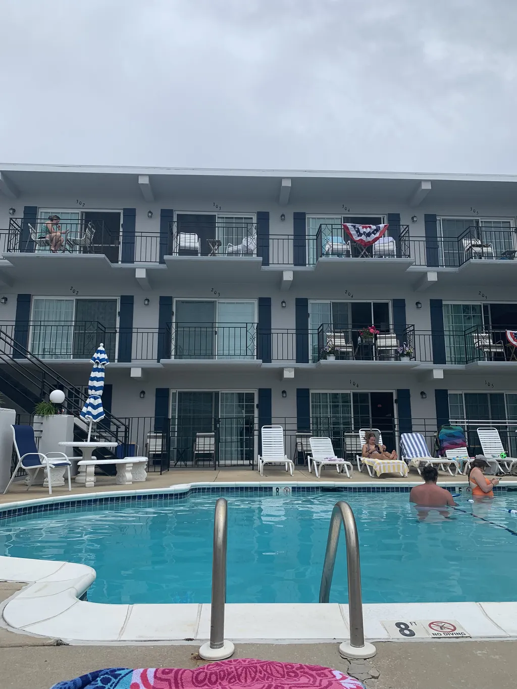 Deep end of pool