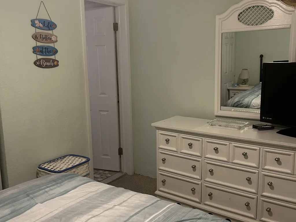 First bedroom with bathroom 