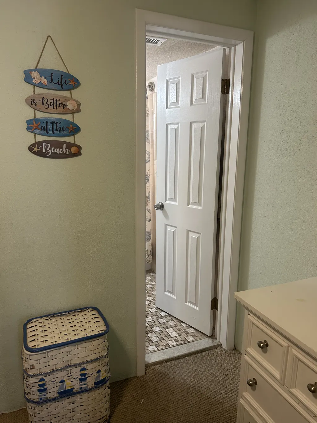 Bathroom entrance