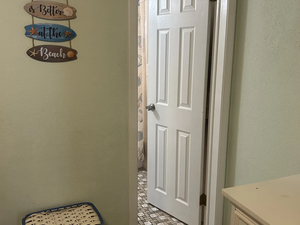 Bathroom entrance