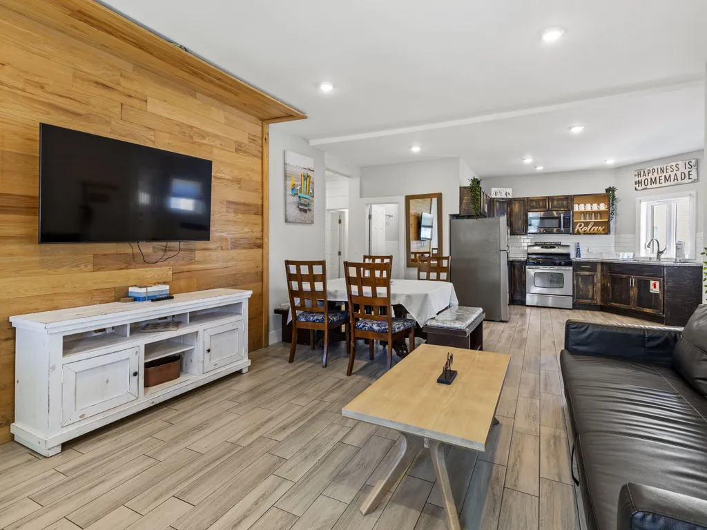 Apt 3 kitchen/living area