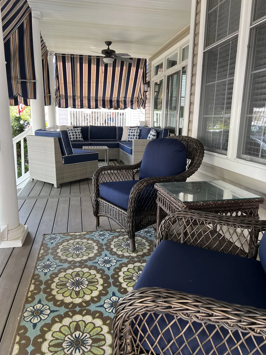 Front Porch Overstuffed Chairs