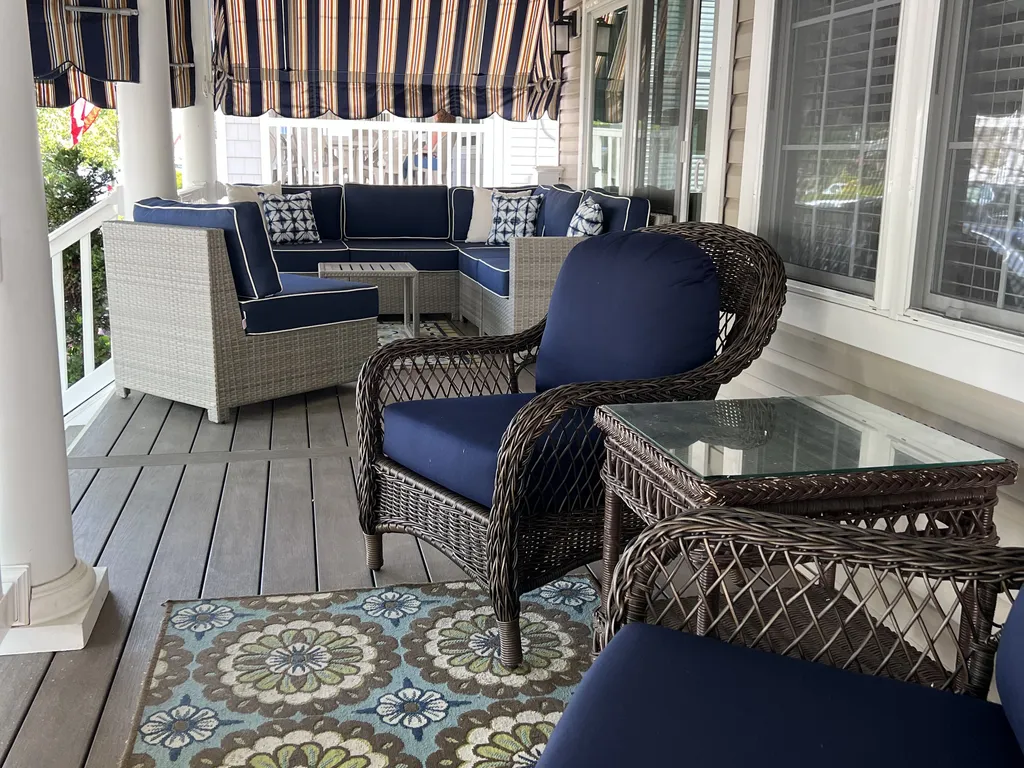 Front Porch Overstuffed Chairs
