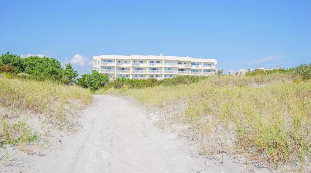 View from the beach