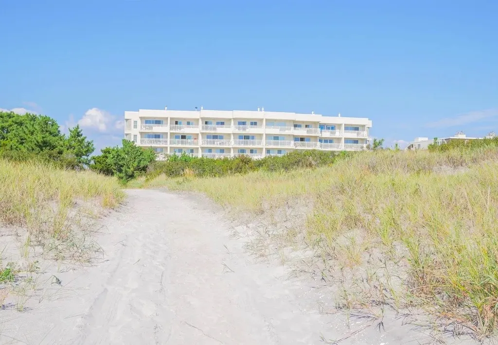 View from the beach