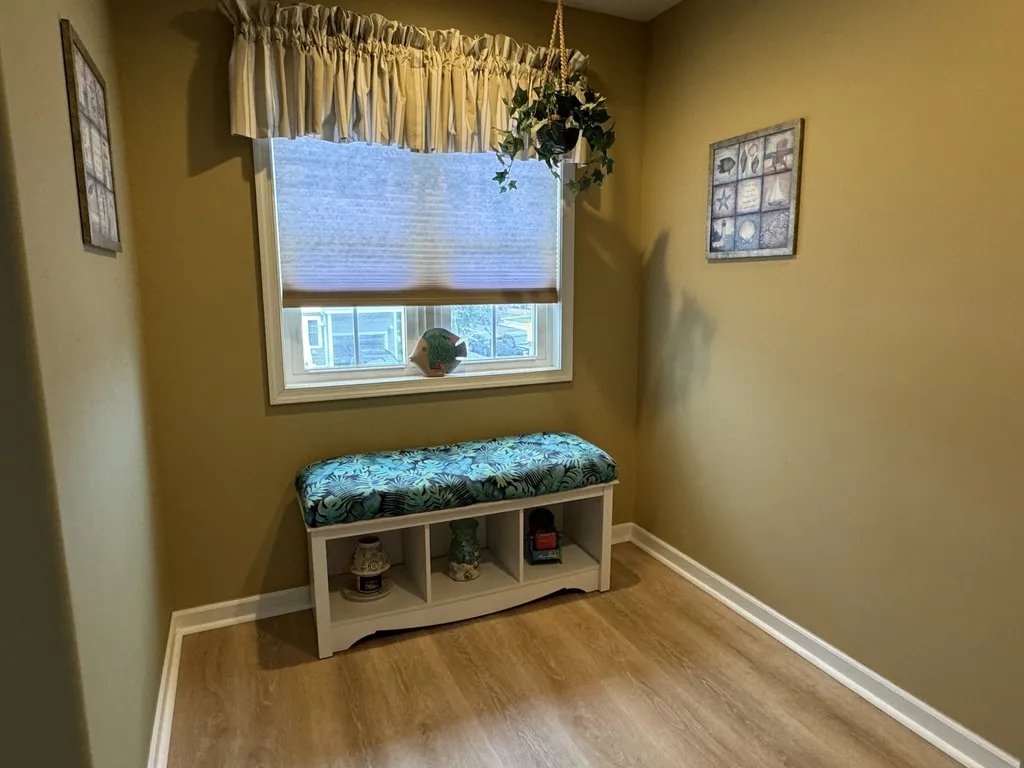 Cozy alcove off living room.