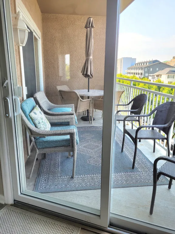 Outside patio