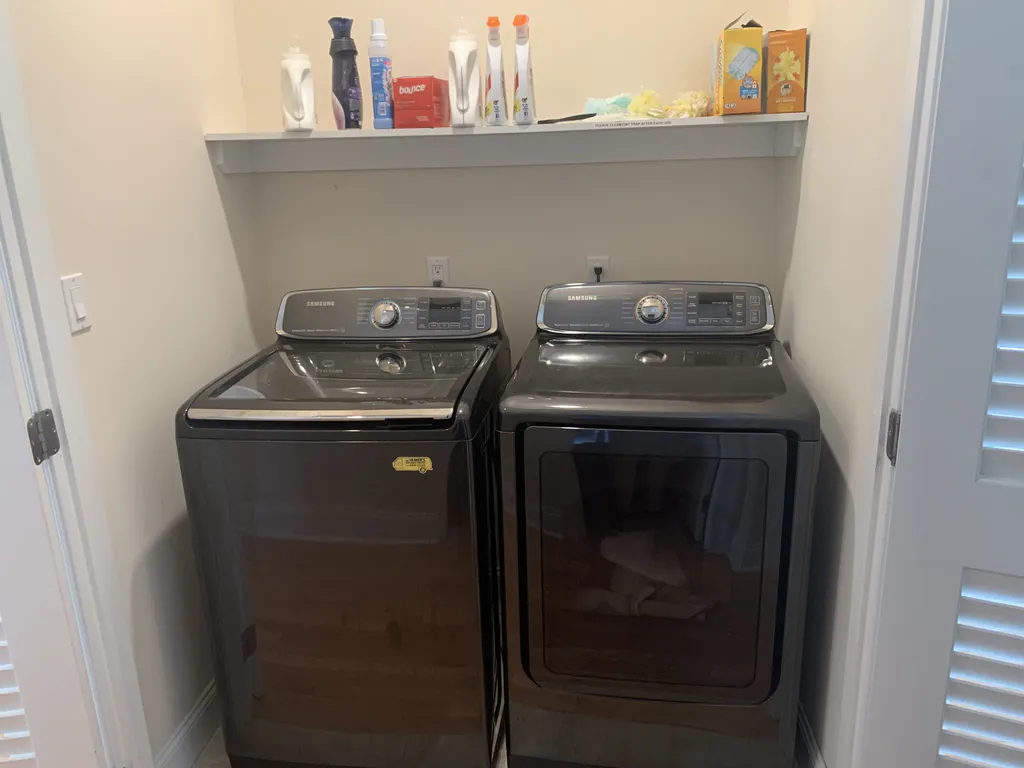 Laundry on main floor