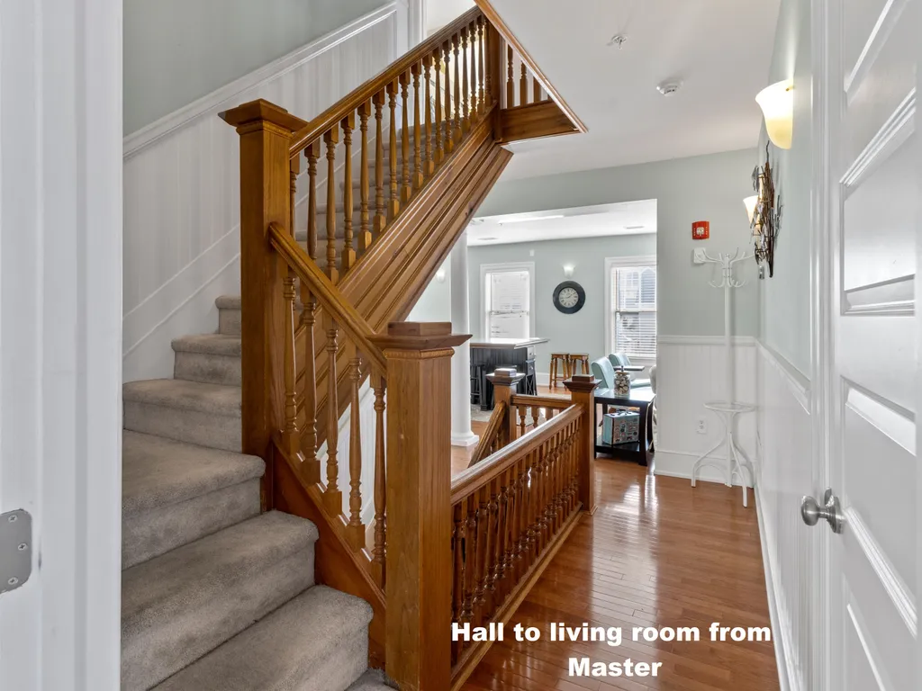 Hall to Living room from Master