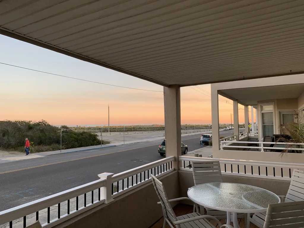 Beautiful views from the deck