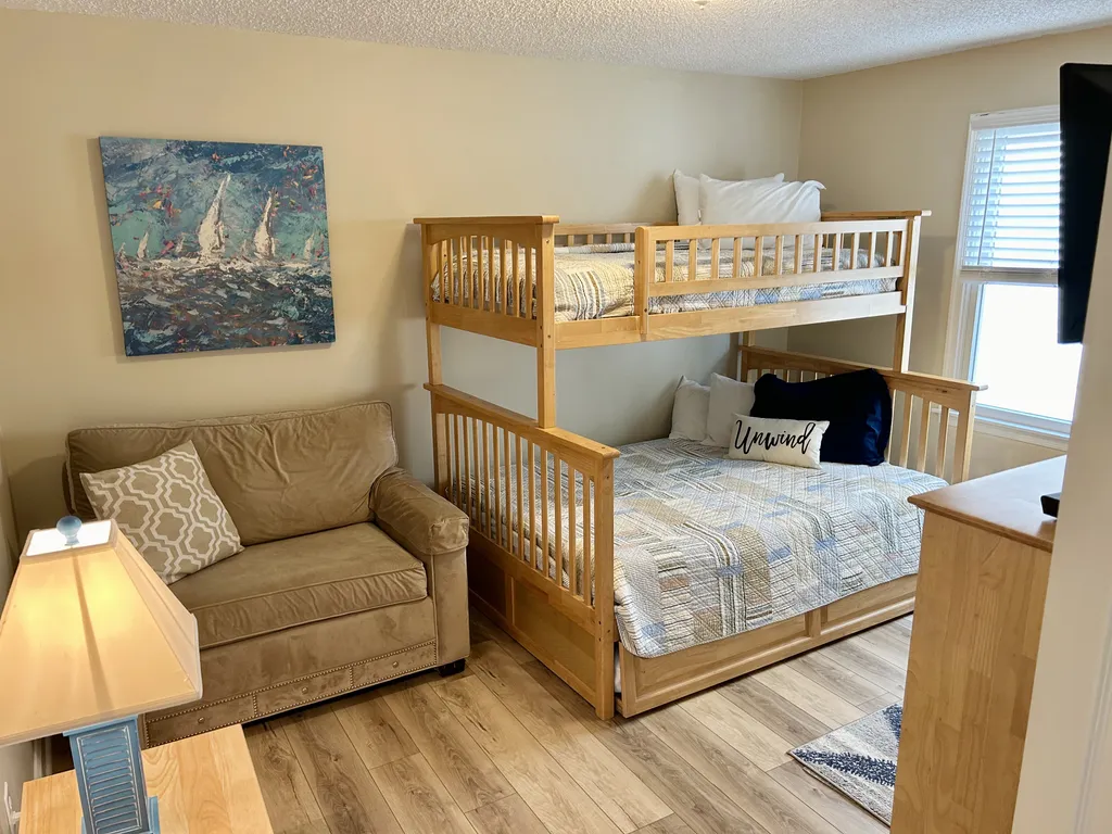 3rd bedroom &amp;ndash; twin over full bunk with twin trundle and twin sofa bed