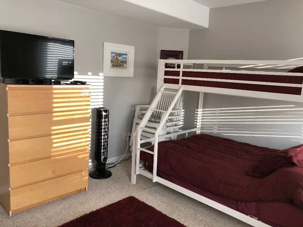 Bunk with full and twin