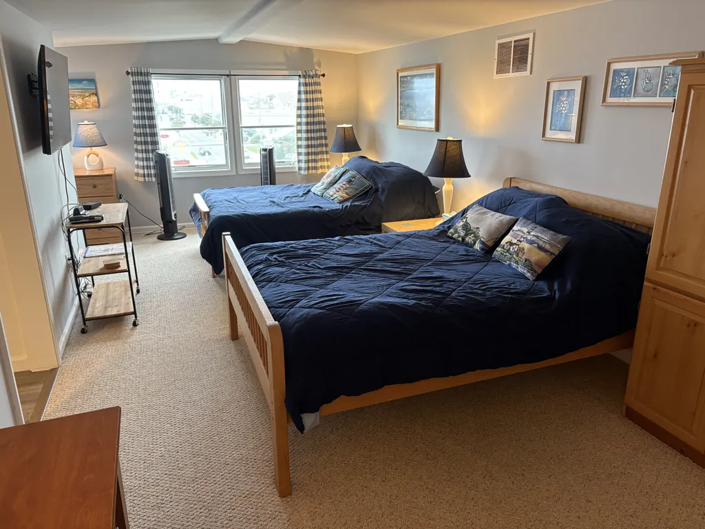 Two full beds