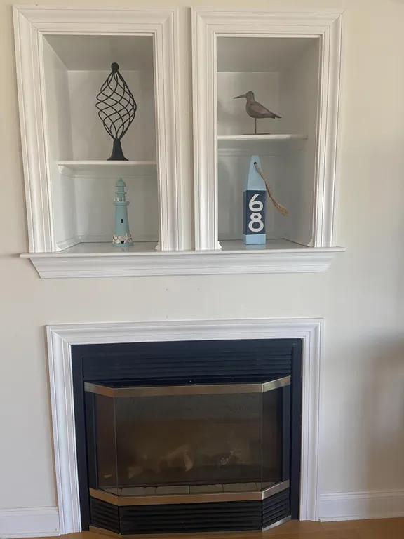 Great room  gas fireplace