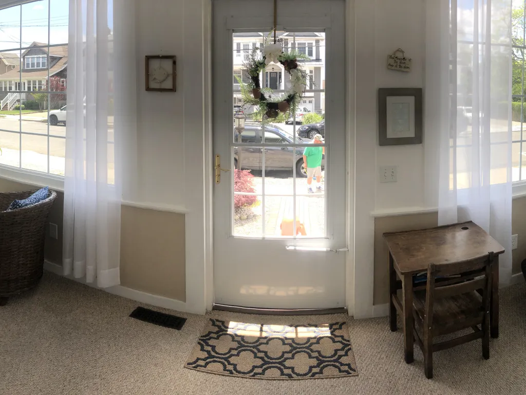 Enclosed front porch