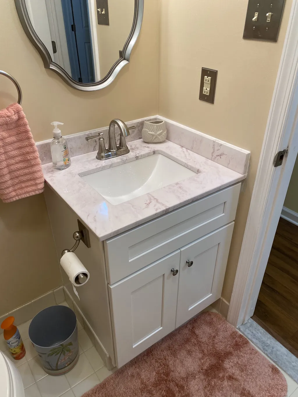 Hall bath