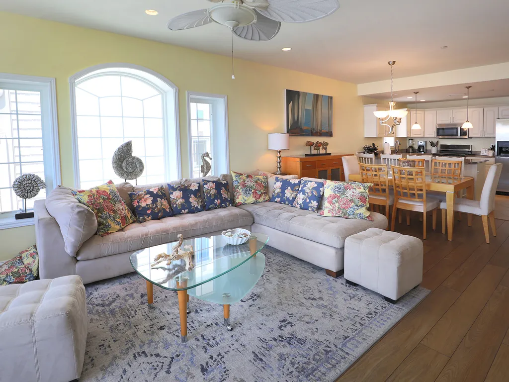 Open concept living space 