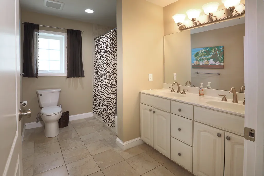 Hall bathroom 