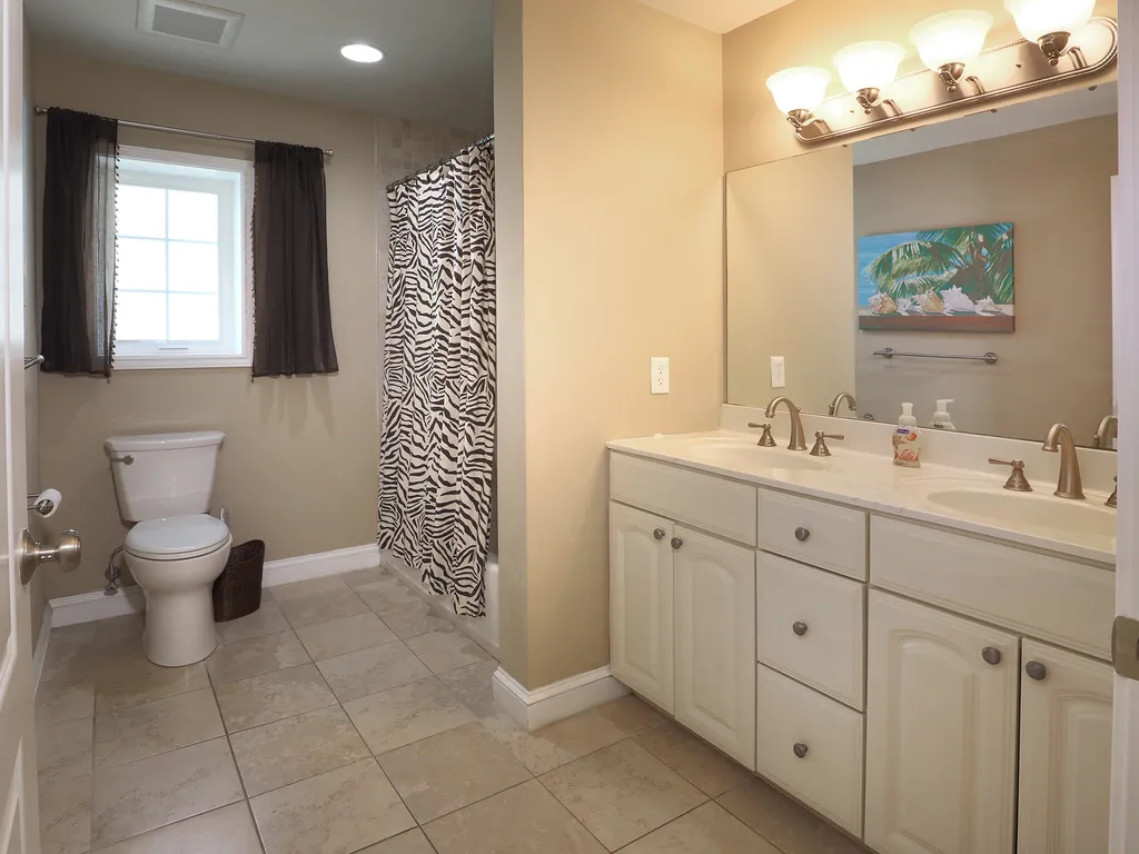 Hall bathroom 