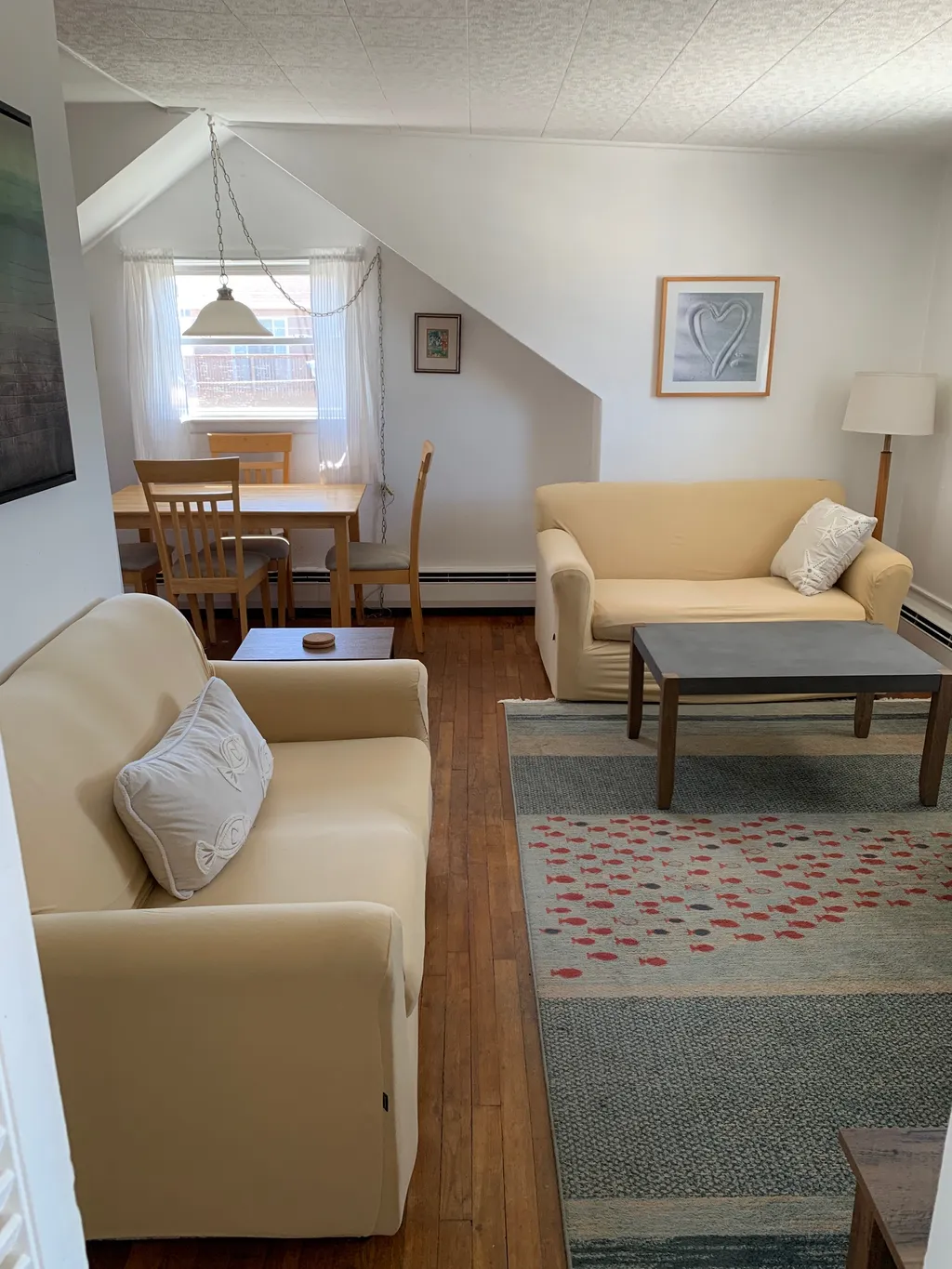 2nd Floor Apartment - Living/Dining Area
