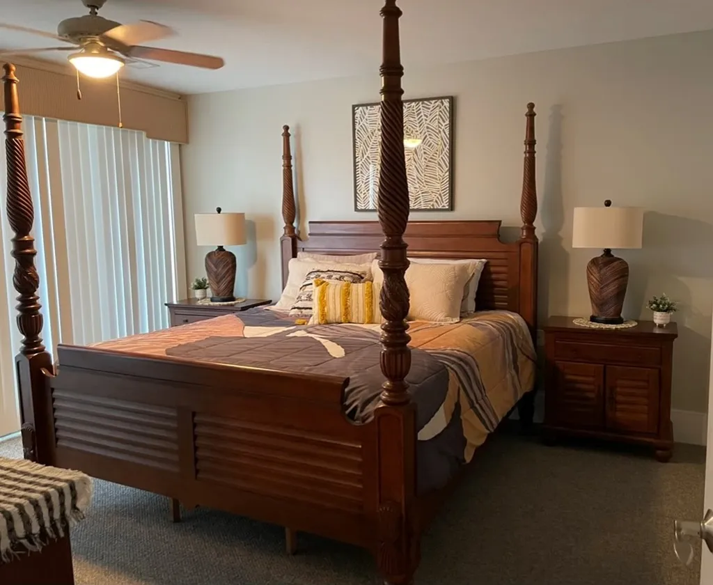 Master Bedroom with Slider