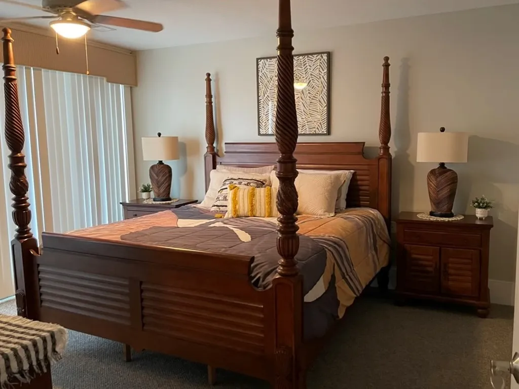 Master Bedroom with Slider