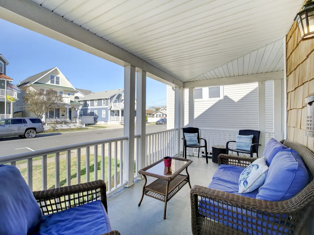 steps from the beach with ocean views