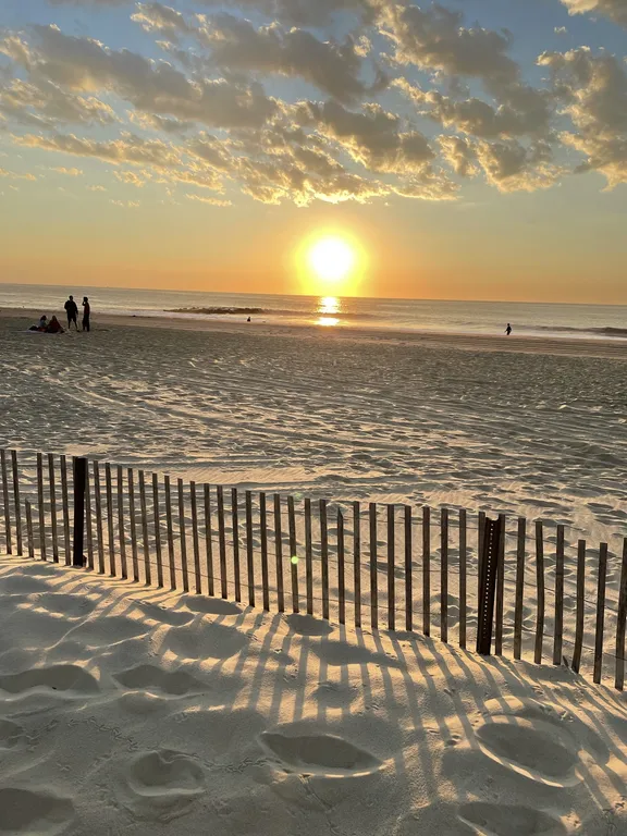 Sunrise on the beach