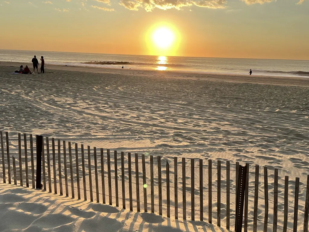 Sunrise on the beach