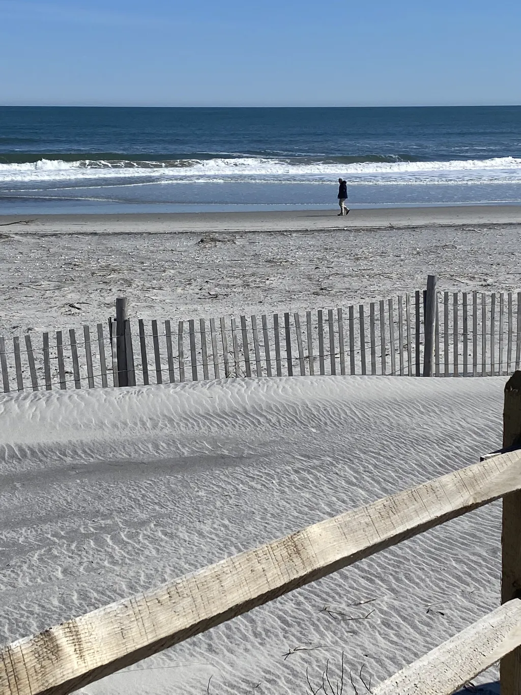 Direct beach access